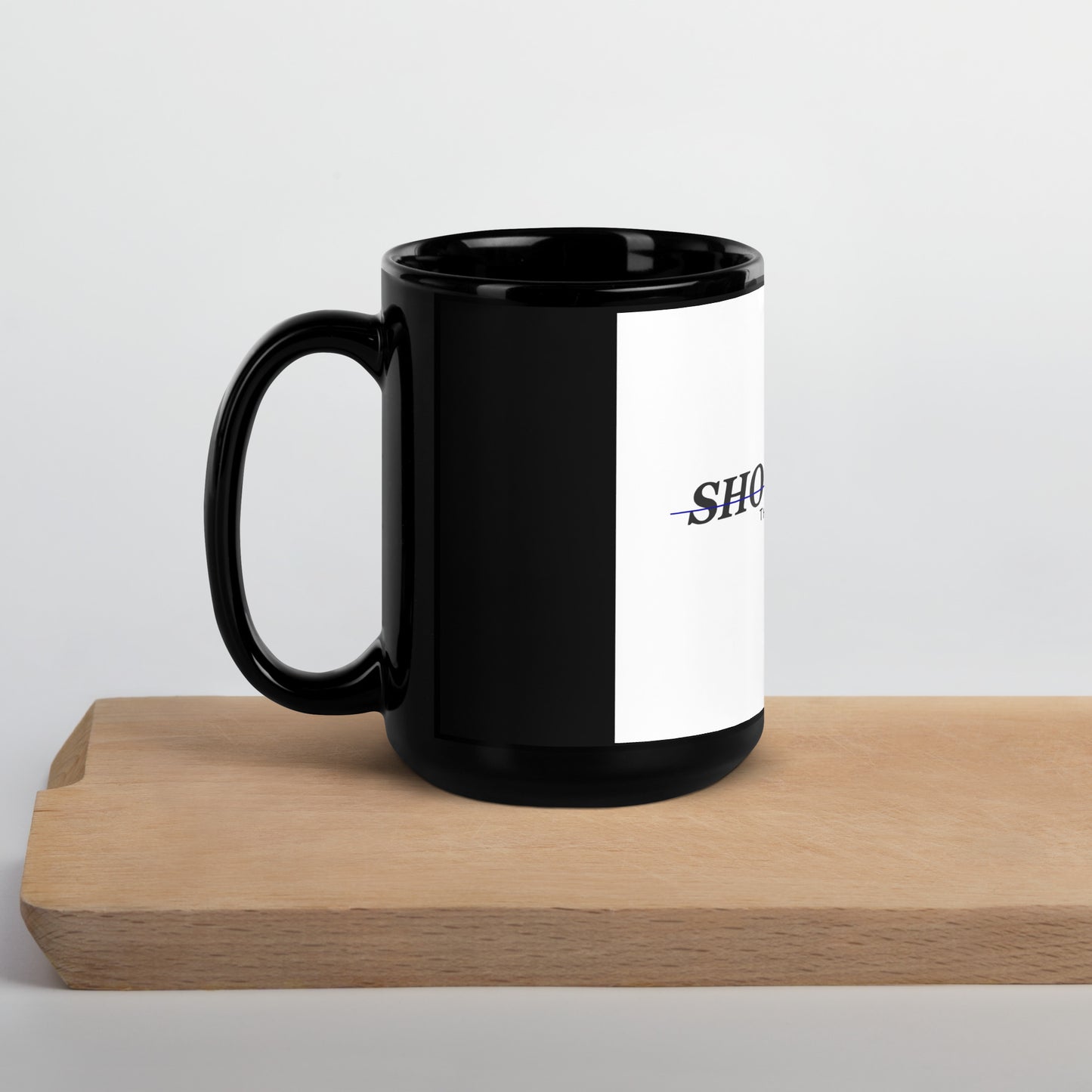 Black Glossy Mug
